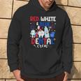 Red White & Blue Dental Crew Dental Assistant 4Th Of July Hoodie Lifestyle