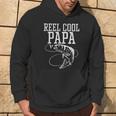 Reel Cool Daddy Papa Fisch Angeln Angeln Angler Angler Papa Herren Kapuzenpullover Lebensstil