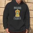 Reichet Mir Den Pfeffi Hoodie, Minzlikör Saufparty Design Lebensstil