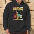 My Retirement Plan Electric Guitar Musical String Instrument Hoodie Lifestyle