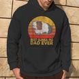 Retro Best Guinea Pig Dad Ever Wheek Guinea Pig Dad Vintage Hoodie Lifestyle