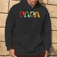 Retro-Dachdecker-Papa Stolzes Dachdecker-Papa-Geschenk Kapuzenjacke Kapuzenpullover Lebensstil