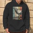 Retro Dove Kapuzenpullover Lebensstil