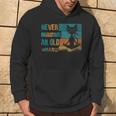 Retro Cat Meditation Never Underestimate An Old Man Hoodie Lifestyle