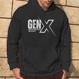 Retro Gen X Humor Gen X Raised On Hose Water And Neglect Hoodie Lifestyle