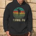 Retro Kung Fu Fighter Fighting Martial Arts Vintage Kung Fu Hoodie Lifestyle