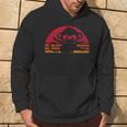 Retro Monkey Ninja Silhouette Vintage Idea Hoodie Lifestyle