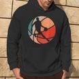 Retro Style Basketball Player Hoodie Lebensstil