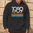 Retro Vintage 1989 33 Birthday Hoodie Lifestyle