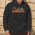 Retro Vintage Coventry Vintage 80S Style Coventry England Hoodie Lifestyle