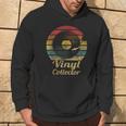 Retro Vinyl Collector Record Player Hoodie Lifestyle