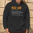 Rizzler Definition Meme Quote Gen Z Rizz Up Hoodie Lifestyle