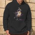 Robin Bird Birder Cool Retro Cyberpunk Spring Bird Vintage Hoodie Lifestyle