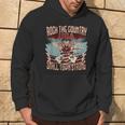 Rock The Country Music Small Town Strong America Flag Eagle Hoodie Lifestyle