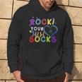 Rock Your Socks Cute 3-21 Trisomy 21 World Down Syndrome Day Hoodie Lifestyle