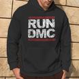 Run Dmc Grunge Logo Hoodie Lebensstil