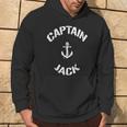 Sailing Boat Captain Jack Personalized Boating Name Hoodie Lifestyle