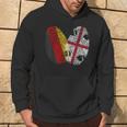 Sarden Fingerprint Sardegna Sardinia Hoodie Lebensstil