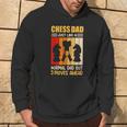 Schach Spielender Vater Schachmeister Hoodie Lebensstil