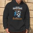 Schnauzer Dog Breed Pet Never Underestimate A Old Man Hoodie Lifestyle