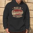 Schwenningen Retro Logo Schwenningen Black S Hoodie Lebensstil