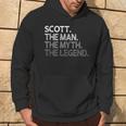 Scott The Man Myth Legend Hoodie Lifestyle