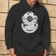 Sea Diving For Diver Underwater Helmet Vintage Hoodie Lifestyle