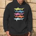 Shark Vintage Summer Beach Surfer Hoodie Lebensstil