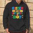 Sister Of The Birthday Boy Game Gaming Family Matching Hoodie Lifestyle