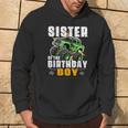 Sister Of The Birthday Boy Monster Truck Birthday Family Hoodie Lifestyle