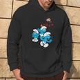 The Smurfs Group Smurfs Gargamel Enchanted Blue Friends Fans Hoodie Lifestyle