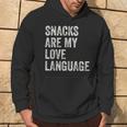 Snacks Are My Love Language Valentines Day Toddler Hoodie Lifestyle