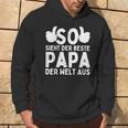 So Sieht Der Beste Papa Der Welt Aus Geschenke Zumatertag Kapuzenpullover Lebensstil