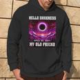 Solar Eclipse 2024 Hello Darkness My Old Friend April 08 24 Hoodie Lifestyle