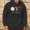 Solar Eclipse 2024 New York Total Eclipse American Graphic Hoodie Lifestyle