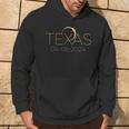 Solar Eclipse 2024 Texas Total Eclipse America Graphic Hoodie Lifestyle