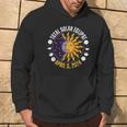 Solar Eclipse 8-4-2024 Eclipse With Sun Crescent Moon Hoodie Lifestyle