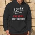 Sorry I'm Too Busy Being An Awesome Power-Line Repairer Hoodie Lifestyle