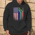 South African American Flag South Africa Usa America Hoodie Lifestyle