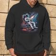 Space Astronaut Gaming System Planets Astronaut Gamer Hoodie Lifestyle