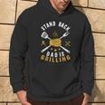Stand Back Dad Is Grilling Bbq Smoker Fathers Day Hoodie Lifestyle