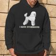 I Have Standards Poodles Dog Puppy Distressed Hoodie Lifestyle