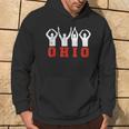 State Of Ohio Ohioan Oh Trendy Distressed Hoodie Lifestyle
