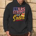 Sterne Streifen Und Salsa Mexiko Us Mexikanisch Amerikanisch Hoodie Lebensstil