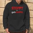 Stoppt Das Gehampel Muss Weg Black Hoodie Lebensstil