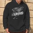 Storm Chaser Hurricane Meteorology Tornado I Survived Hoodie Lifestyle