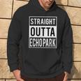 Straight Outta Echo Park Los Angeles Hoodie Lifestyle