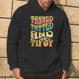 Summer Vacation Tanned Tatted And Tipsy Sunshine Drinking Hoodie Lifestyle