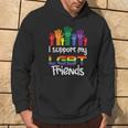I Support My Lgbt Friends Gay Pride Lgbtq Straight Ally Hoodie Lifestyle