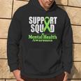 Support Squad Mental Health Awareness Green Ribbon Hoodie Lifestyle